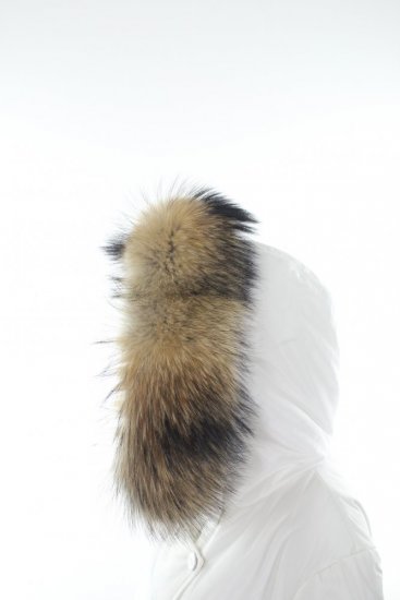 Kožušinový lem na kapucňu - golier medvedíkovec M 55/4 (63 cm)