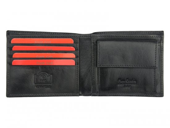 Pánská kožená peněženka Pierre Cardin 2YS520.1 8824 RFID černá (malá) 2