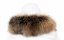 Kožešinový lem na kapuci - límec mývalovec snowtop M 35/43 (54 cm)
