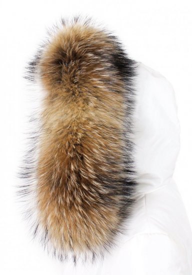 Fur trim on the hood - collared raccoon M 42/15 (65 cm) 2